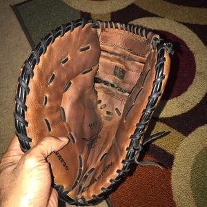 Right handed first base mitt